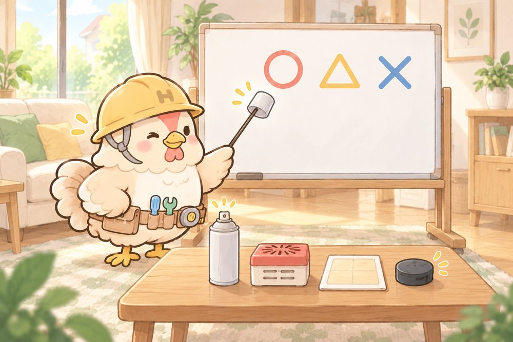 ゴキブリ対策グッズを並べて比べるナビ助